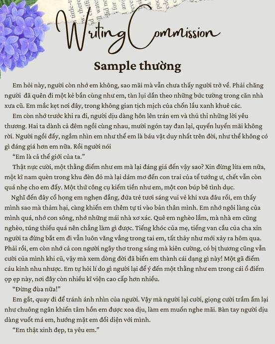 Sample thường